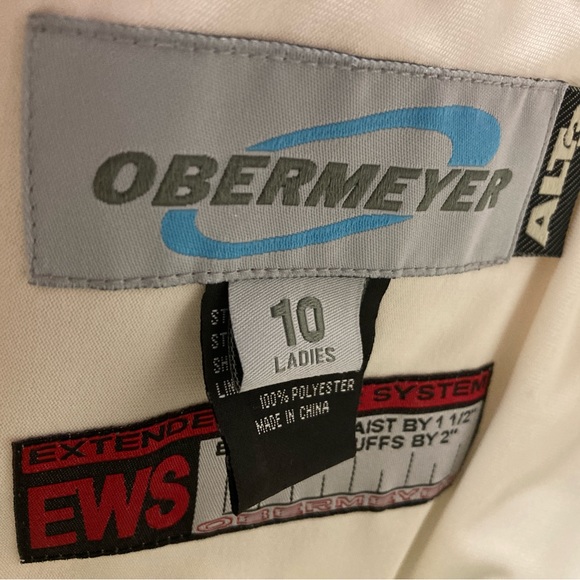 OBERMEYER ANARCHY SKI SNOWBOARD PANTS SIZE 10 IVORY COLOR - Picture 3 of 14